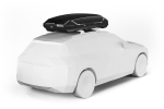 Thule Motion 3 XXL Roof Box fitted to a car