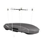 Multilift is ideal for assisting with loading roof boxes on and off a vehicle