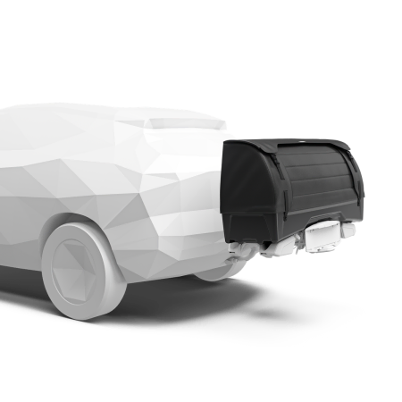 Thule Onto 2 fitted to the Easyfold 3 Bike Rack