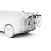 OutWay Hanging 2 rear door mounted cycle carrier - mounting example