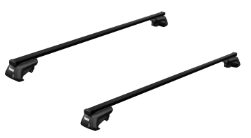 Thule SmartRack XT SquareBar system for cars with raised roof rails 