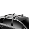 Thule Surf Roof Rack Pads Narrow fitted to Squarebar Roof Rack