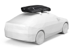 Thule Vector Medium Roof Box on an example car