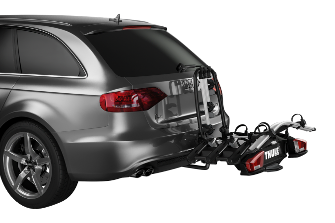 Thule Velocompact 3 fitted with 4th Bike Adaptor