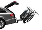 Thule Velocompact 3 fitted with 4th Bike Adaptor carrying 4 bicyles