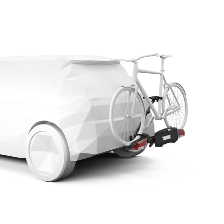 Thule VeloLite 1 fitted to the tow bar on an example car