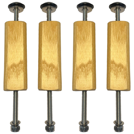 Canoe Seat Hanging Kit - Varnished Dowels
