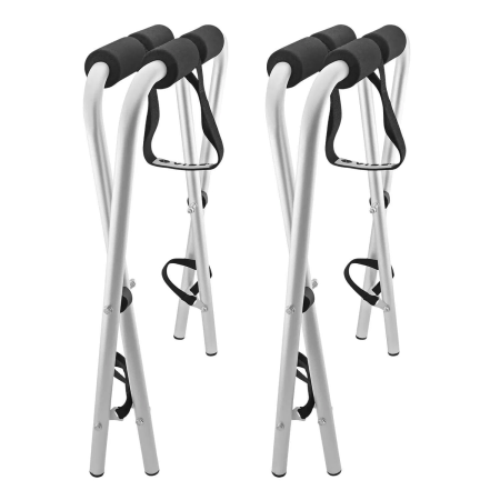 Vibe Aluminium Kayak Stands Folded Up