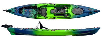 Vibe Hydra 130 in Surge Green