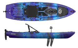 Vibe Makana 100 with X-Drive Pedal Fishing Kayak UK