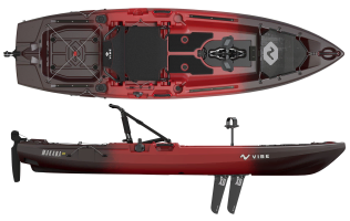 Vibe Makana 100 with X-Drive Pedal Fishing Kayak UK