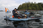 Kayak fishing on the Vibe Shearwater 125