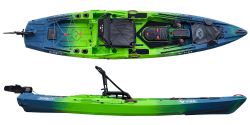 Vibe Shearwater 125 Fishign Kayak