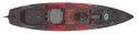 Vibe Shearwater 125 with X-Drive in Tsunami Red Colour Swatch