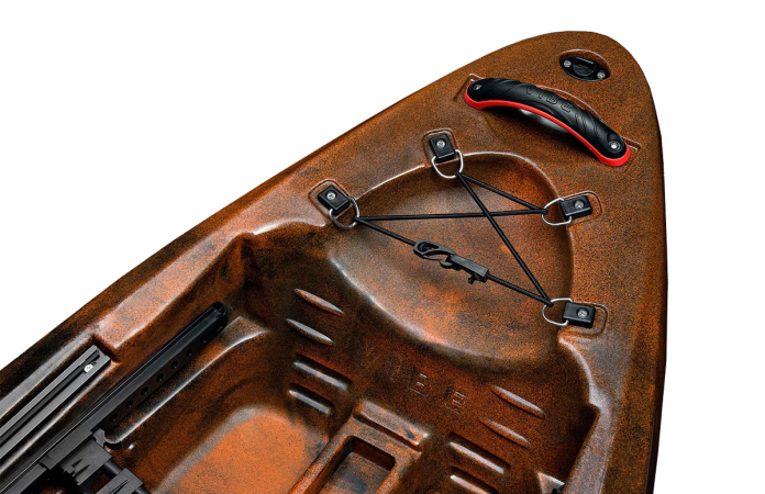 Vibe Yellowfin 130T front storage area