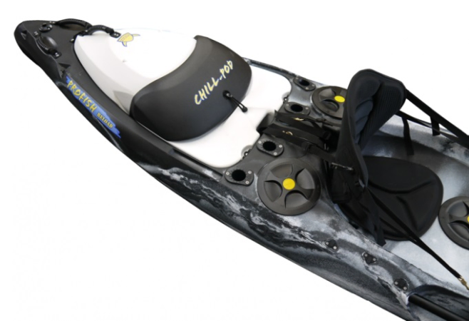 Viking Kayaks Chill Pod on a Profish Reload Kayak