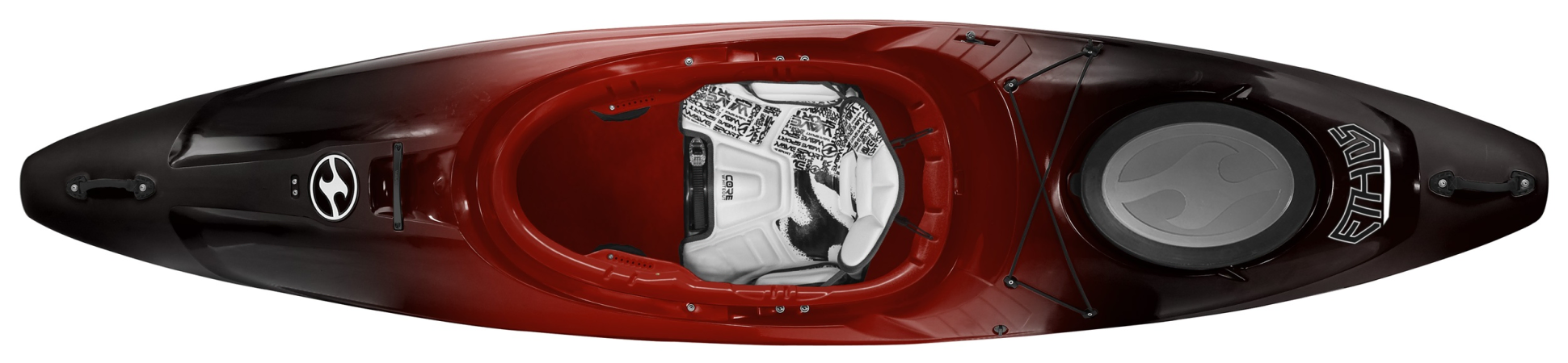 Wavesport Ethos Kayak in Cherry Bomb Colour
