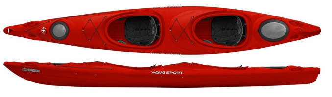 Wavesport Horizon BlackOut in Red