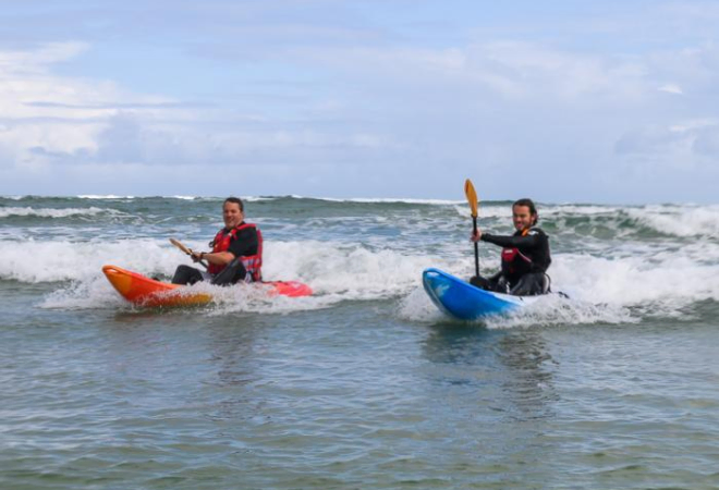 Wavesport Scooter X surfing