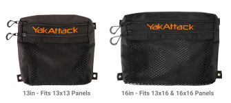 YakAttack Dual Compartment Mesh Storage Bag for BlackPak Pro