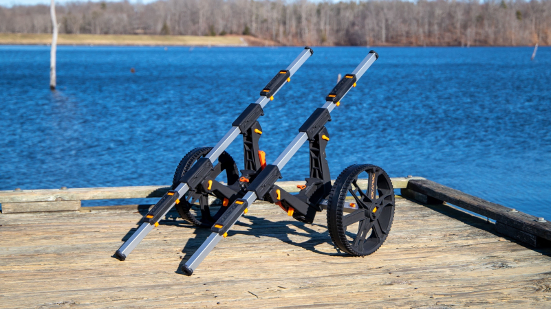 Yak Attack TowNStow BarCart with Beadloc Wheels Set Up