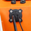 Yak Attack Through Hull Wiring Kit XL installed to a kayak 
