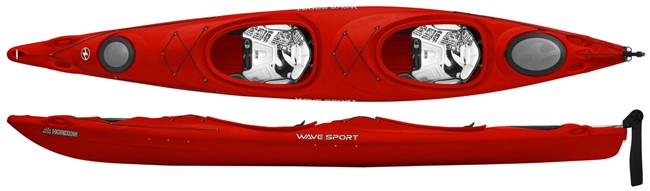 Wavesport Horizon BlackOut in Red