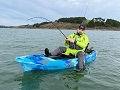 Fishing on the Feelfree Moken 10 V2 kayak