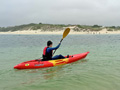 Feelfree Nomad Sport Kayak at Hayle Beach in Cornwall