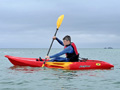 Feelfree Nomad Sport Kayak at St Ives Bay in Cornwall