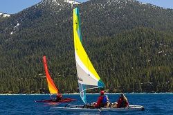 Hobie Tandem Island - two person sailing kayak