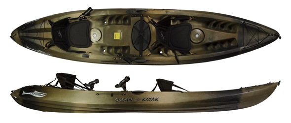 Ocean Kayak Malibu 2 XL Angler in Brown Camo
