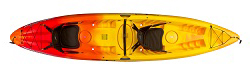 Ocean Kayak Malibu 2 in Sunrise Colour
