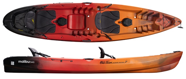 Ocean Kayak Malibu 2 Tandem Sit On Top Kayak