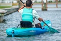 Paddling the Ocean Kayak Malibu 9.5 Kayak on an estuary