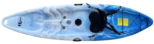 Riot Kayaks Escape 9 in Blue/White Colour