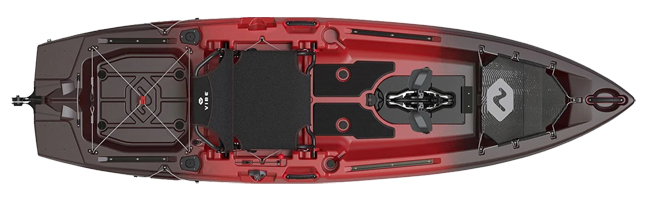 Vibe Makana 100 with X-Drive in Tsunami Red