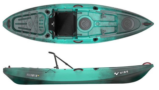 Vibe Yellowfin 100 in Carribean Blue