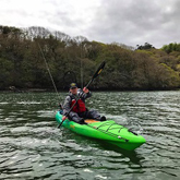 Viking Profish 400 - Paddling on the River Fal