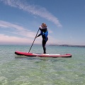 Enigma 10ft Red SUP Paddling on the sea