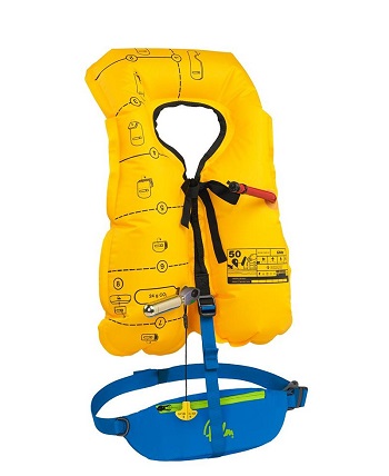 Palm Glide PFD - Inflatable in seconds and great for SUPing!