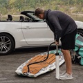 Vibe Cubera 125 Lite SUP being inflated