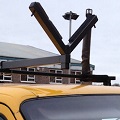 V Bars fitted to a roof rack
