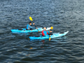 Riot Enduro 12 and 13 paddling in Plymouth Sound