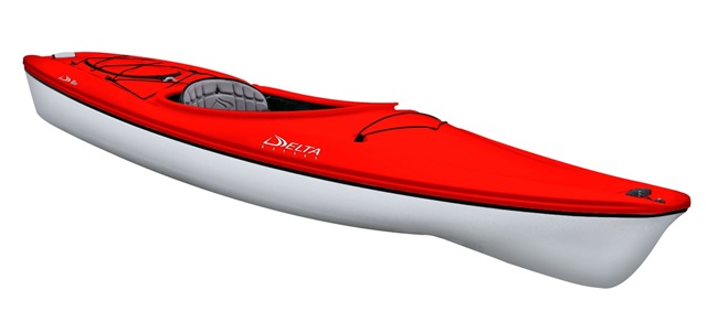 Delta Kayaks 10 AR in Cherry Red