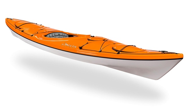 Delta Kayaks 12s in Sunset Orange