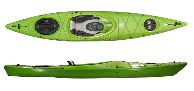 Feelfree Aventura 125 Recreational Touring Kayak in Cobalt Blue