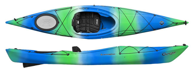 Perception Expression 11 Touring Kayak Deja-Vu