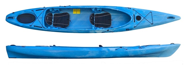 Riot Bayside Tandem Kayak