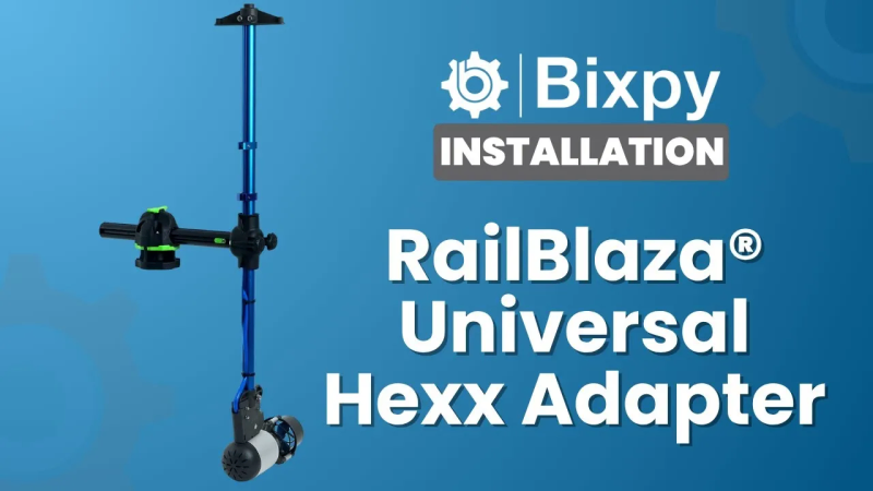 Video of Bixpy Railblaza Hexx Universal Adapter 